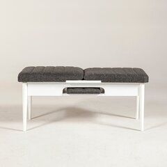 Pink Kalune Design 869(I), valge/hall hind ja info | Söögilaua toolid, köögitoolid | kaup24.ee