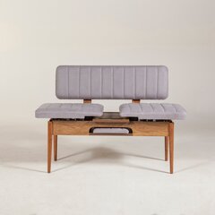Pink Kalune Design 869, pruun/helehall hind ja info | Söögilaua toolid, köögitoolid | kaup24.ee
