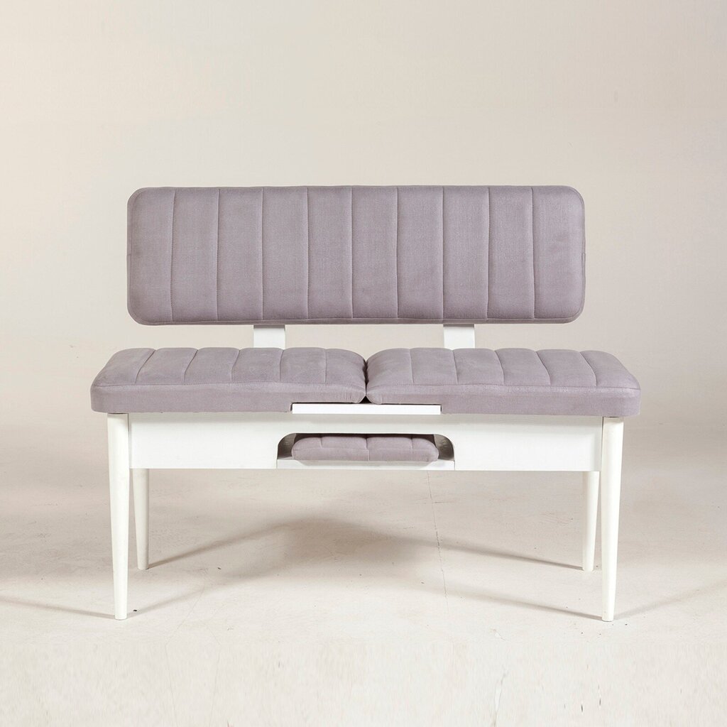 Pink Kalune Design 869, valge/helehall hind ja info | Söögilaua toolid, köögitoolid | kaup24.ee