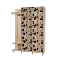 Комплект мебели для прихожей Kalune Design 869(VI), коричневый/дуб цена и информация | Комплекты в прихожую | kaup24.ee