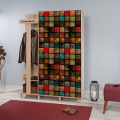 Комплект мебели для прихожей Kalune Design 869(VI), разноцветный/дуб цена и информация | Комплекты в прихожую | kaup24.ee