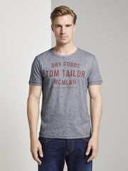 Tom Tailor meeste T-särk 1008640*19493, tumehall hind ja info | Meeste T-särgid | kaup24.ee