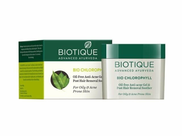 Näogeel Biotique „Bio Chlorophyll Anti-Acne Gel“, 50 g hind ja info | Näokreemid | kaup24.ee