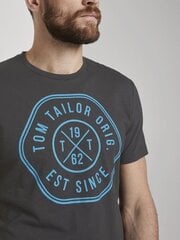 Tom Tailor meeste T-särk 1016155*10899, tumehall цена и информация | Мужские футболки | kaup24.ee
