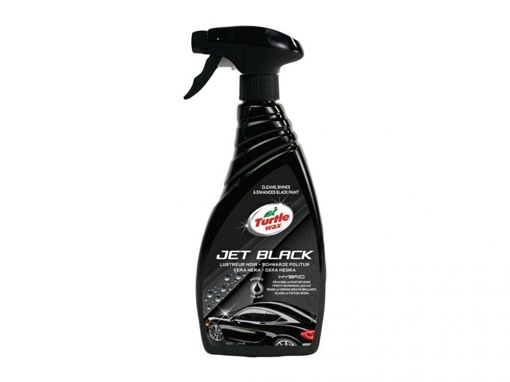 Must pihustatav vaha HYBRID JET BLACK Turtle Wax 500ML цена и информация | Autokeemia | kaup24.ee