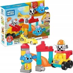 Klotsid Ehitusplats Mega Bloks, GRV37 hind ja info | Imikute mänguasjad | kaup24.ee