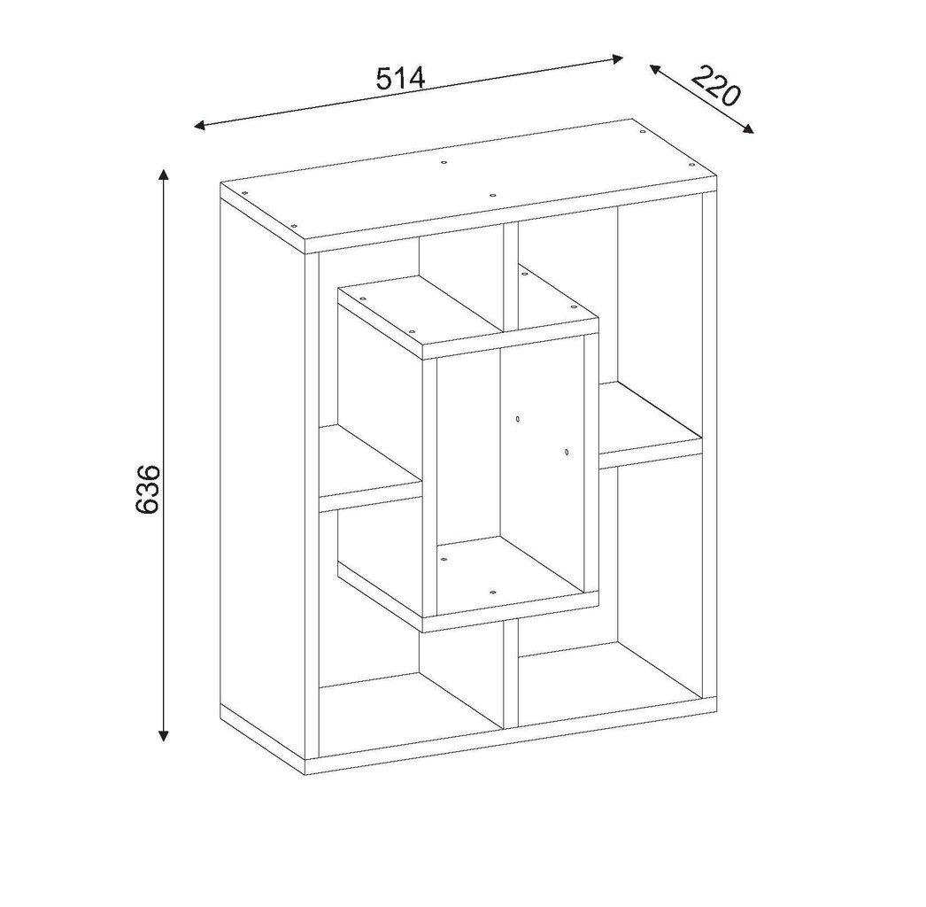 Diivanilaud Kalune Design 731(IV), valge цена и информация | Diivanilauad | kaup24.ee