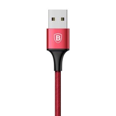 Кабель Baseus USB Rapid 2-в-1 Lightning / Micro Usb 3A, 1.2 м, красный (CAML-SU09) цена и информация | Кабели для телефонов | kaup24.ee