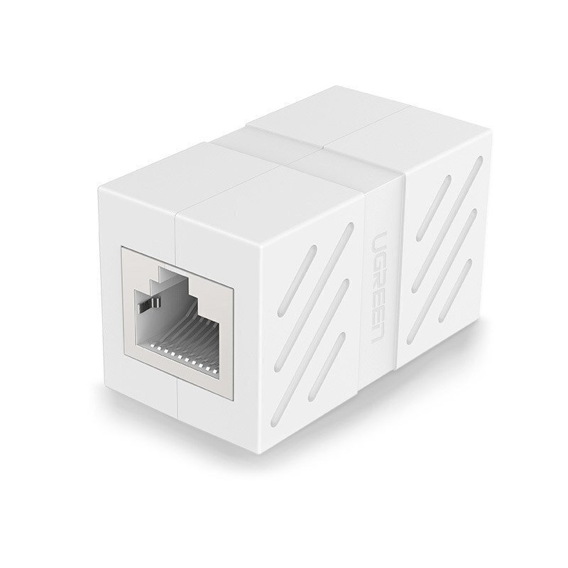 Võrgukaabli ühendus Ugreen RJ45, valge (20311) hind ja info | USB jagajad, adapterid | kaup24.ee