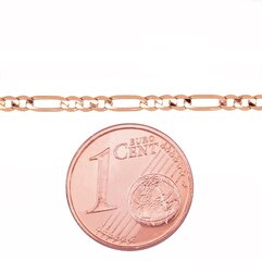 Kuldkett Figaro 2 mm , kantide teemanttöötlus hind ja info | Kaelakeed | kaup24.ee
