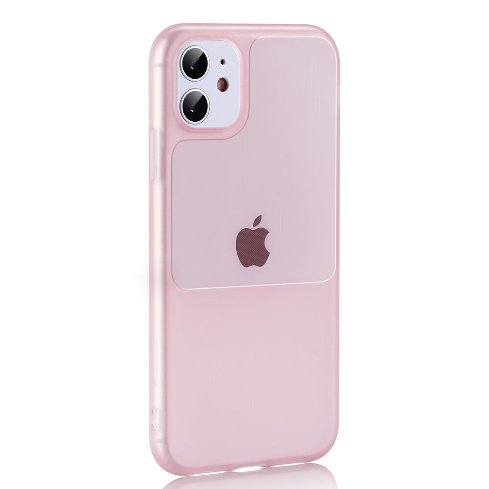 Telefoniümbris Window Case Apple iPhone 12 Pro Max roosa цена и информация | Telefoni kaaned, ümbrised | kaup24.ee