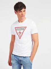 Мужская футболка Guess M1RI71*TWHT, белый/красный цена и информация | Мужские футболки | kaup24.ee