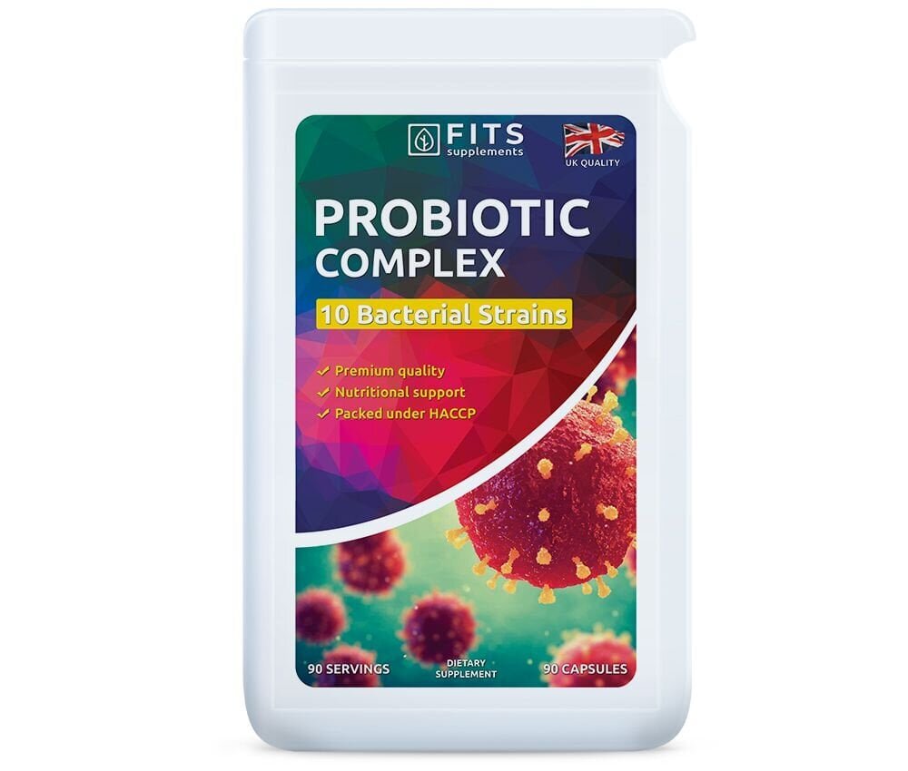 Toidulisand Probiootikumid 10 in 1 kompleks 60 kapslit hind ja info | Vitamiinid, toidulisandid, preparaadid tervise heaoluks | kaup24.ee
