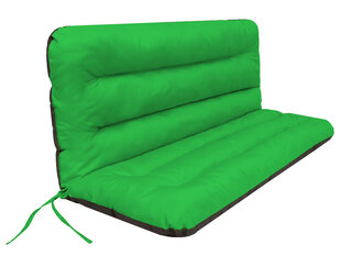 Подушка для качелей Hobbygarden Ania 180см, зеленая цена и информация | Подушки, наволочки, чехлы | kaup24.ee