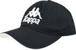 Meeste müts Kappa Vendo Cap 707391-19-4006, must hind ja info | Meeste sallid, mütsid ja kindad | kaup24.ee