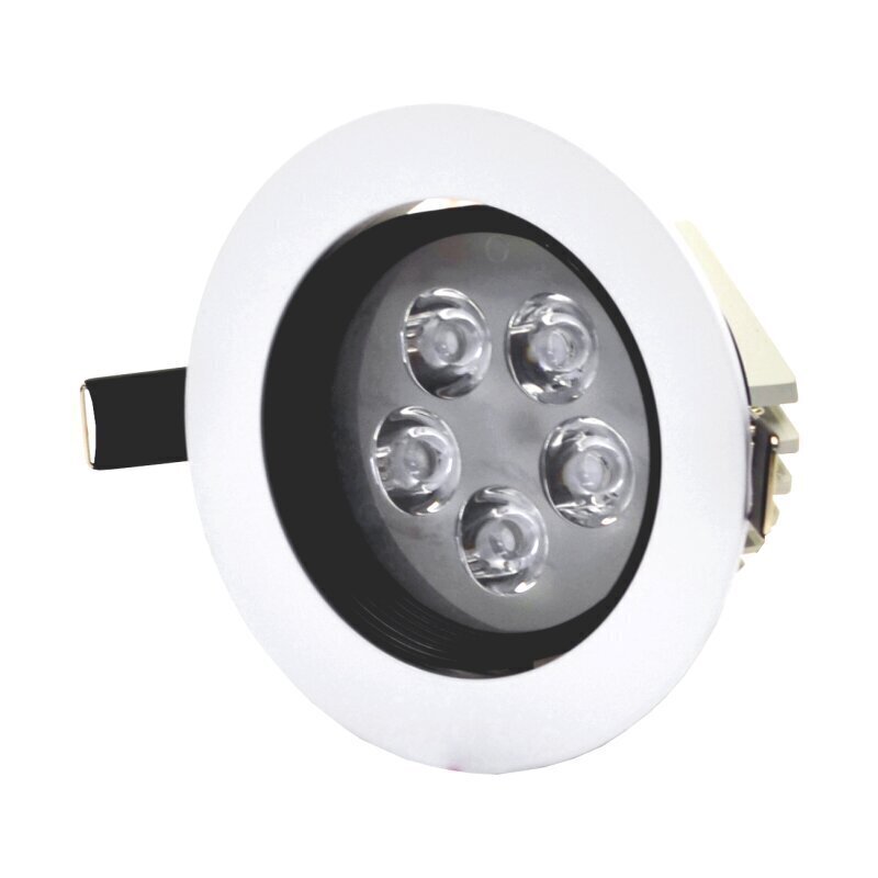 Süvistatav valge ümmargune led-valgusti Anda 5 W hind ja info | Süvistatavad ja LED valgustid | kaup24.ee