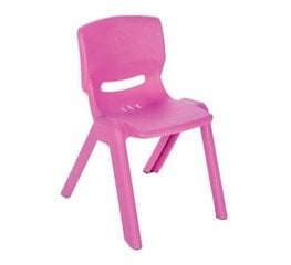 Laste aiatool Pilsan Happy Chair, roosa hind ja info | Laste lauad ja toolid | kaup24.ee
