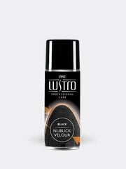 Värskendav sprei nubukile ja seemisnahale - must LUSTRO® 100 ml цена и информация | Уход за одеждой и обувью | kaup24.ee