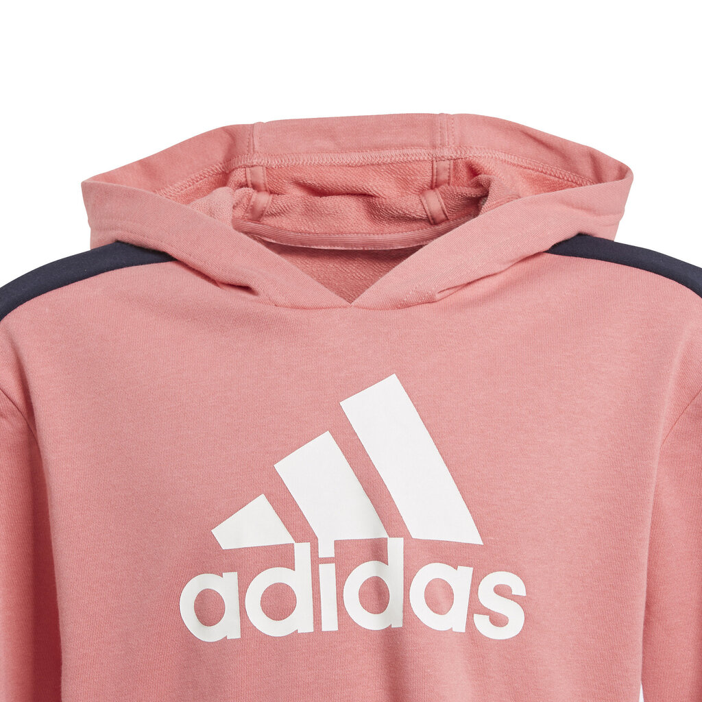 Spordikostüüm Adidas G Hooded Crop Ts Black Pink hind ja info | Komplektid tüdrukutele | kaup24.ee