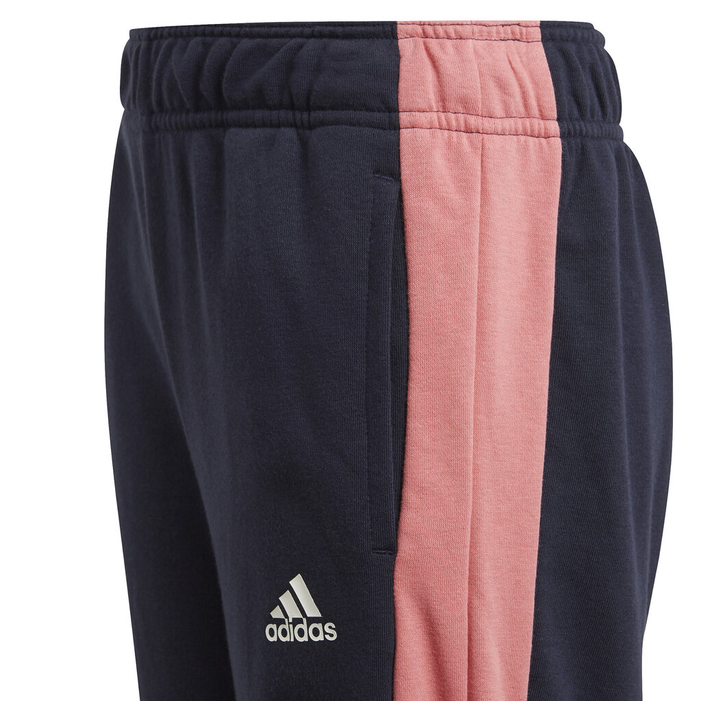 Spordikostüüm Adidas G Hooded Crop Ts Black Pink цена и информация | Komplektid tüdrukutele | kaup24.ee