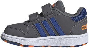 Детские кеды Adidas Hoops 2.0 Cmf I Grey цена и информация | Детская спортивная обувь | kaup24.ee