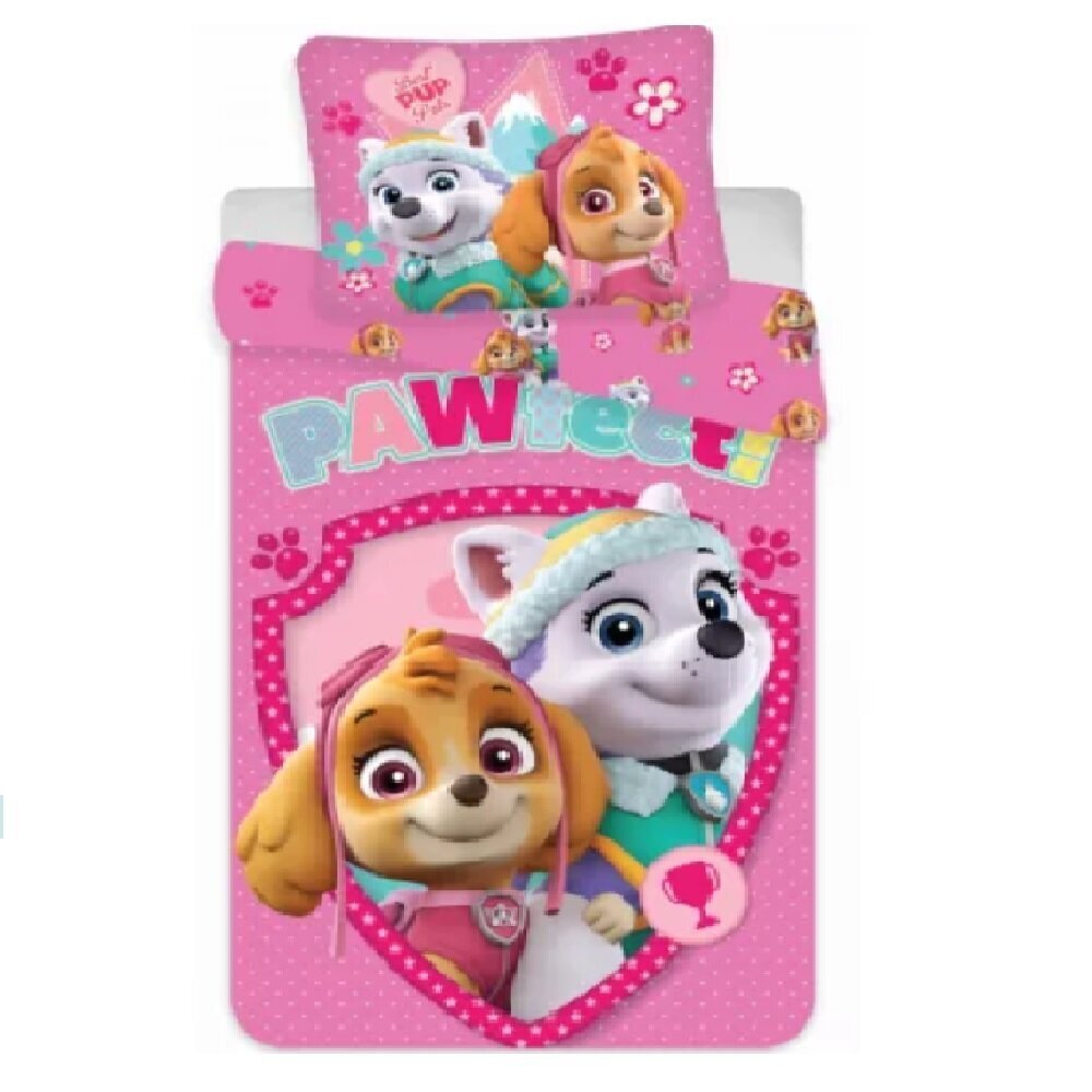 Voodipesukomplekt Paw Patrol, 2-osaline hind ja info | Beebide ja laste voodipesu | kaup24.ee