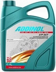 Addinol ATF DCT/DSG fluid масло для коробок передач с двойным сцеплением- 4л цена и информация | Другие масла | kaup24.ee