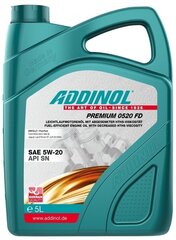 Mootoriõli Addinol Premium 520FD EcoBoost 5w20 - 5L hind ja info | Mootoriõlid | kaup24.ee