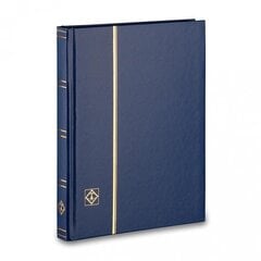Väikeformaadiline markide album Leuchtturm BASIC LS 2/16, A5 formaat, 32 musta lehekülge, sinine hind ja info | Pildiraamid | kaup24.ee