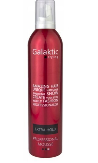 Galaktic Styling Foam Eriti vastupidav 400 ml цена и информация | Viimistlusvahendid juustele | kaup24.ee