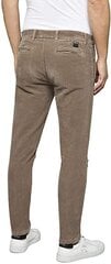 Брюки мужские Replay M9650, коричневые цена и информация | Мужские брюки | kaup24.ee