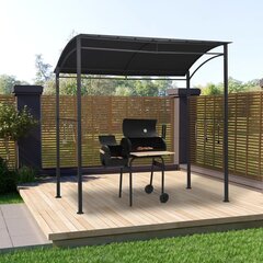 vidaXL grilli varikatus 215 x 150 x 220 cm, antratsiithall, teras цена и информация | Беседки, навесы, тенты | kaup24.ee