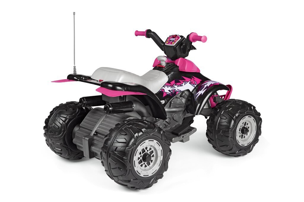 Laste elektriline maastikuauto Peg Perego Corral T-Rex 330W Pink 12V, roosa hind ja info | Laste elektriautod | kaup24.ee