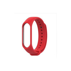<p>Браслет для часов Xiaomi Mi Band 3/4, красный</p>
 цена и информация | Аксессуары для смарт-часов и браслетов | kaup24.ee