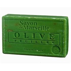 Натуральное мыло с оливковыми листьями Savon de Marseille Olive Leaves, 100 г цена и информация | Мыло | kaup24.ee