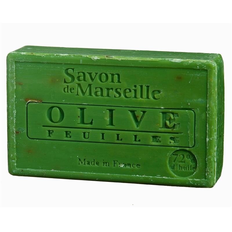 Looduslik seep oliivilehtedega Savon de Marseille Olive Leaves, 100g цена и информация | Seebid | kaup24.ee