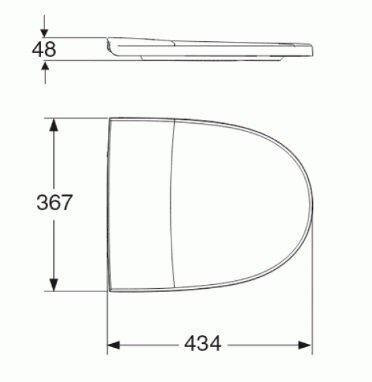 WC kaas IDO Seven D, pehmelt sulguv hind ja info | WC-poti tarvikud | kaup24.ee