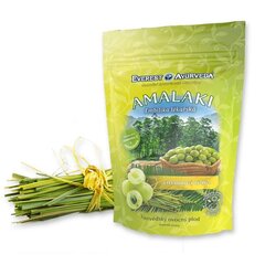 Сушеные плоды индийского крыжовника Everest Ayurveda Amalaki Lemongrass, 100 г цена и информация | Орехи, сухофрукты, семечки | kaup24.ee