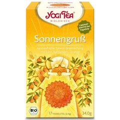 Yogi Tea Sun Salutation, keskkonnasõbralik, 17 teekotti hind ja info | Tee | kaup24.ee