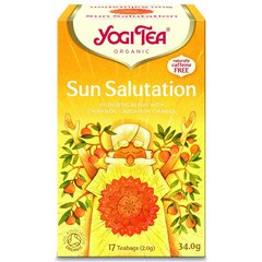 Пряный чай Yogi Tea Sun Salutation, экологичный, 17 пакетиков цена и информация | Чай | kaup24.ee