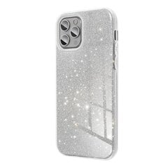 Чехол Shining для Samsung Galaxy A12, серебряный цена и информация | Чехлы для телефонов | kaup24.ee