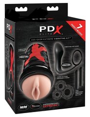 PDX Elite набор секс игрушек Ass-gasm Extreme Vibrating Kit, 7 частей цена и информация | Секс игрушки, мастурбаторы | kaup24.ee