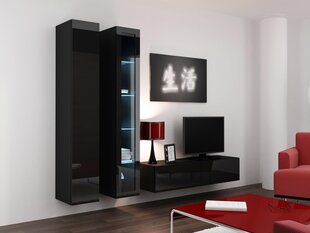 Секция Cama Meble Vigo10, черная цена и информация | Секции | kaup24.ee