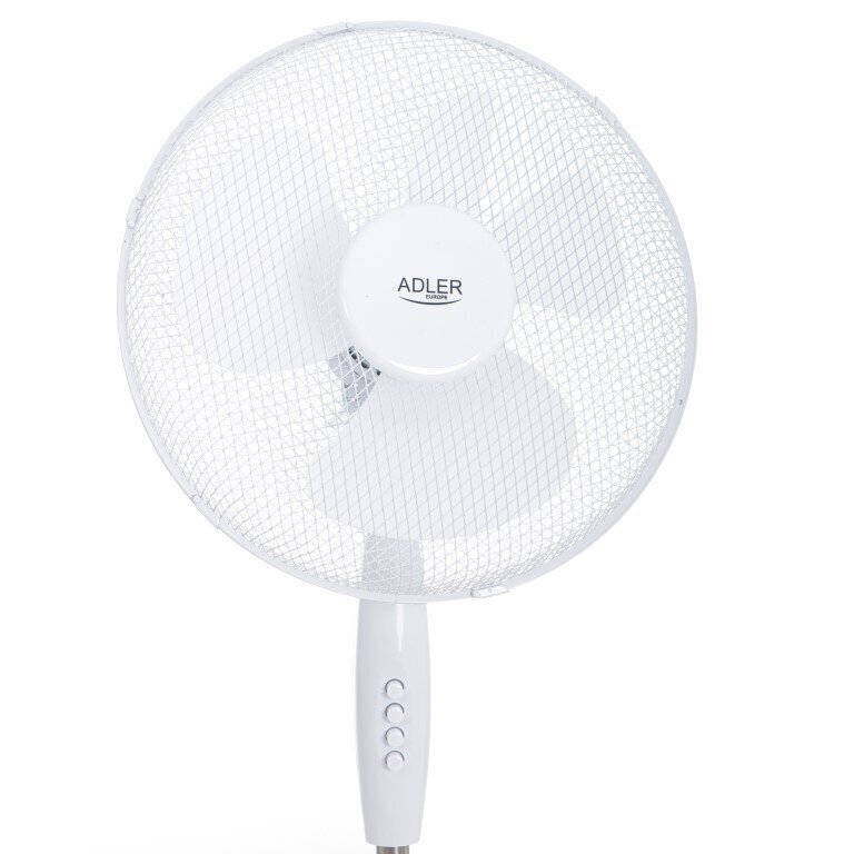 Põrandaventilaator Adler AD-7323 (valge) цена и информация | Ventilaatorid | kaup24.ee