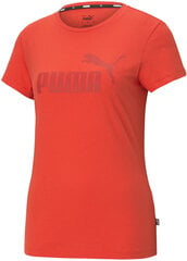 Puma Футболки Ess Logo Tee Red цена и информация | Женские блузки, рубашки | kaup24.ee