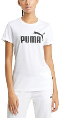 Pluus Puma Ess Logo Tee White цена и информация | Женские блузки, рубашки | kaup24.ee