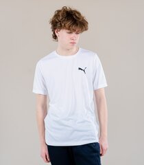 Puma Футболки Active Small Logo White цена и информация | Мужская спортивная одежда | kaup24.ee