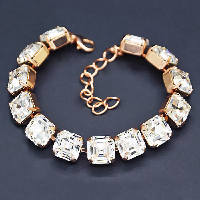 Käevõru naistele DiamondSky „Imperial“ Swarovski kristallidega hind ja info | Käevõrud, käeketid | kaup24.ee