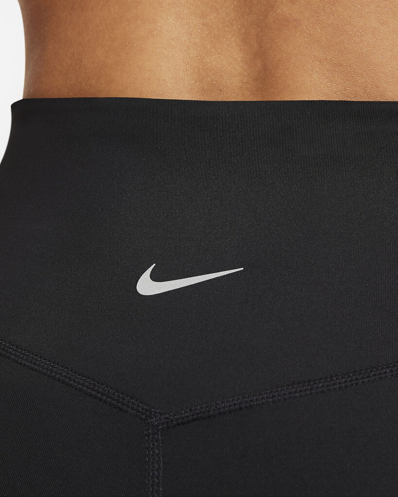 Retuusid Nike W Nk Swoosh Run Tight 7/8 Black цена и информация | Naiste spordiriided | kaup24.ee