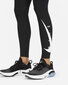 Retuusid Nike W Nk Swoosh Run Tight 7/8 Black цена и информация | Naiste spordiriided | kaup24.ee